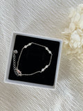 Sterling Silver Angela Pearl Bracelet (Gold/Silver)