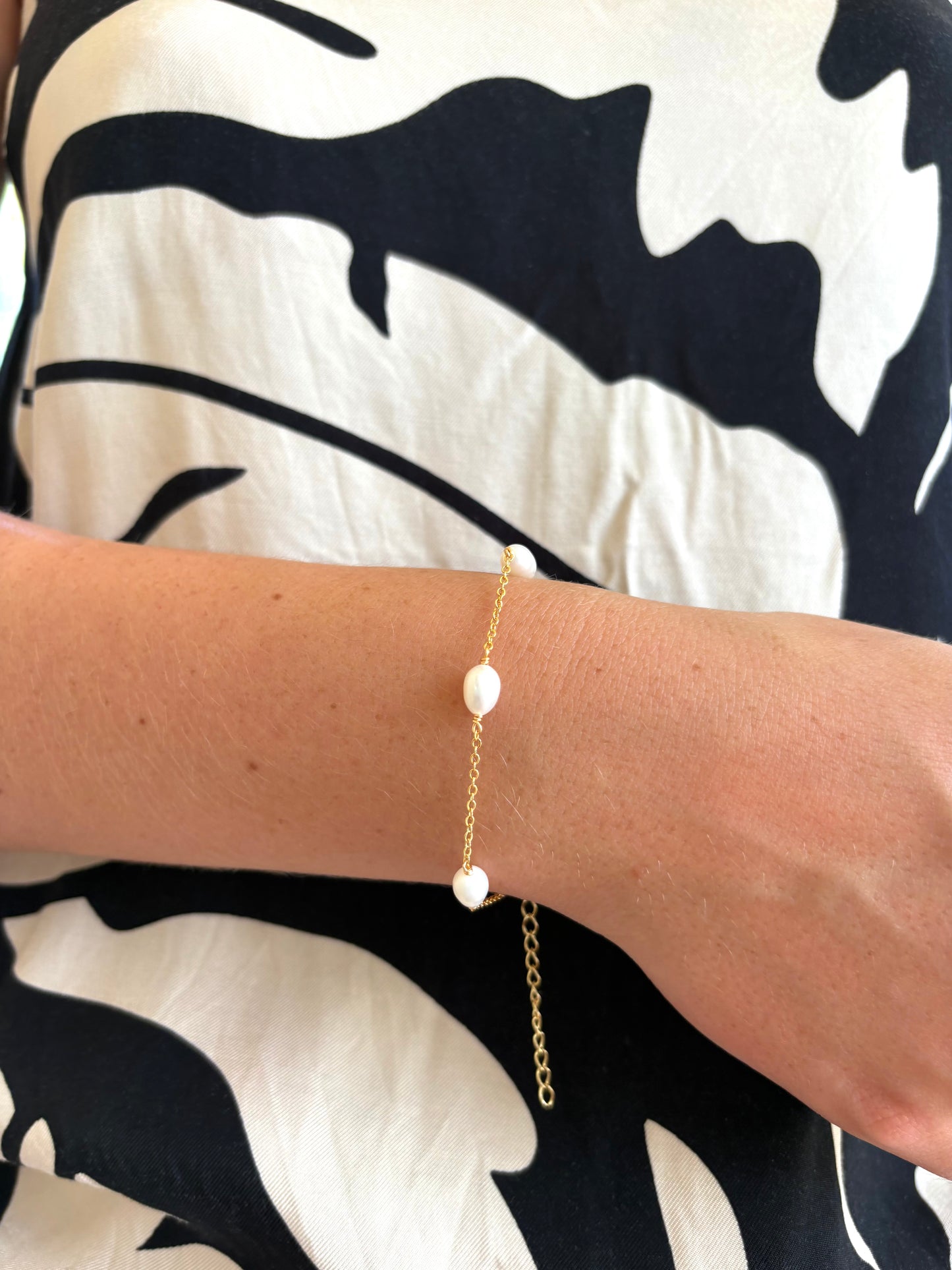 Sterling Silver Aimee Bracelet (Gold/Silver)