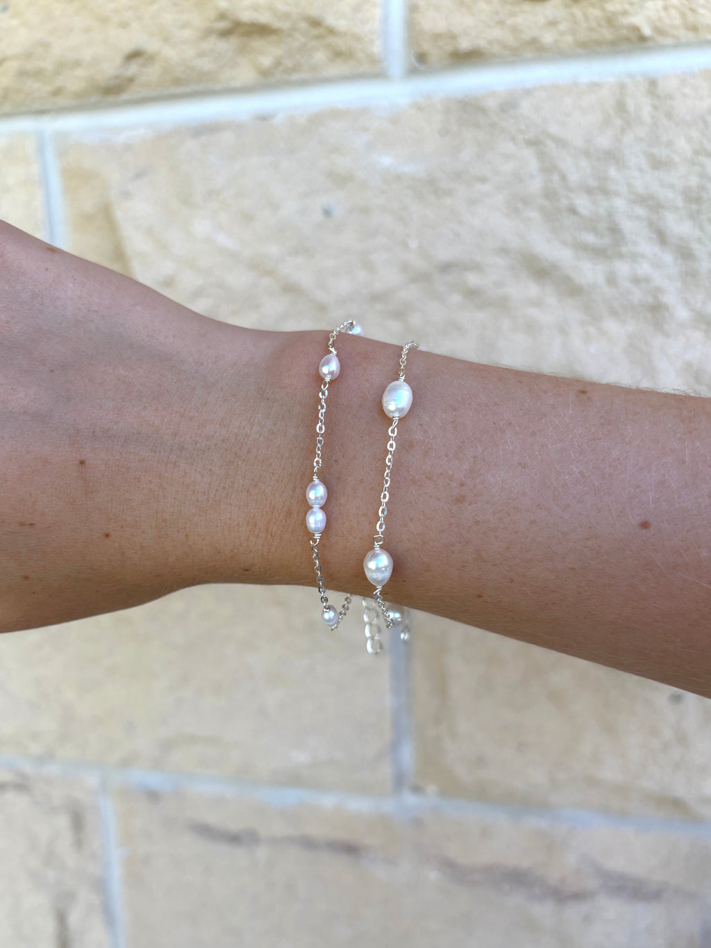 Sterling Silver Aimee Bracelet (Gold/Silver)