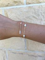 Sterling Silver Aimee Bracelet (Gold/Silver)