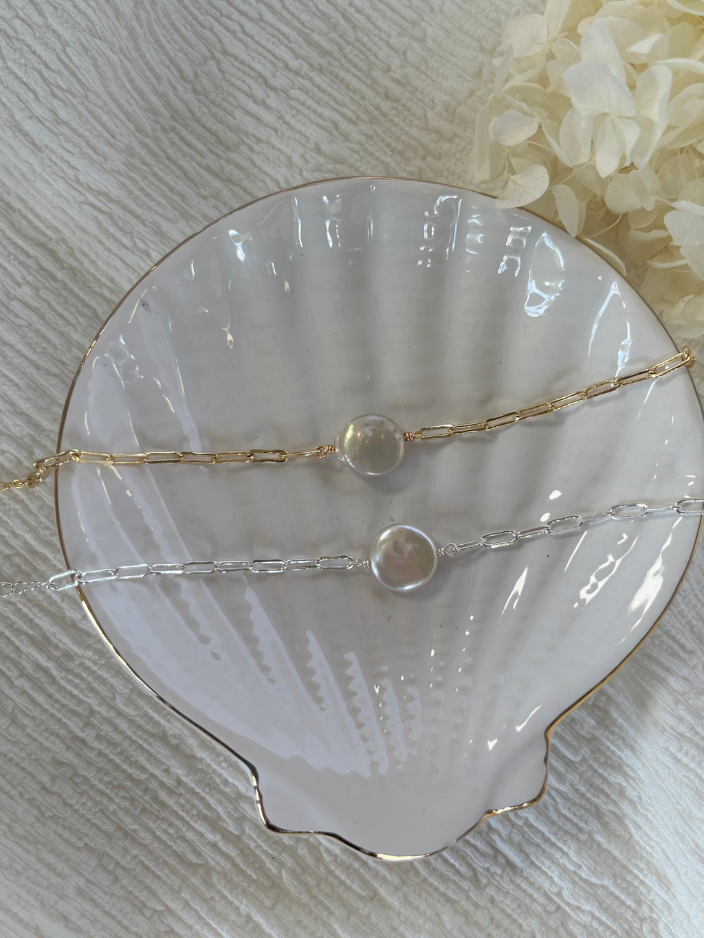 Coin Pearl Bracelet