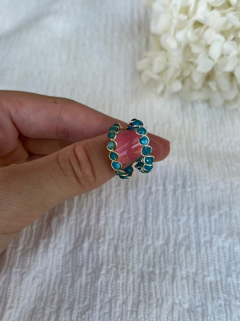 Natural Apatite Ring