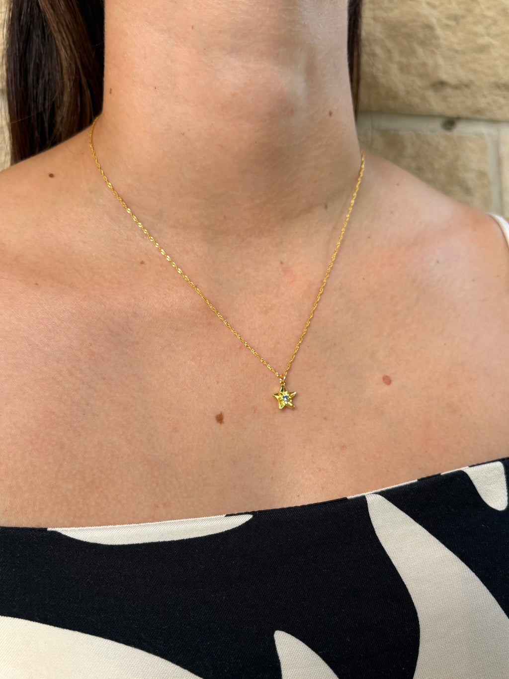 Gold Vermeil Birth Flower Necklace