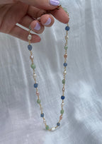 Sterling Silver Adele Necklace (Gold/Silver)