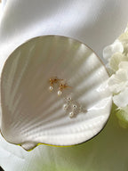 Sterling Silver Camilla Pearl Earrings (Gold/Silver)