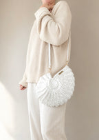Handmade Crochet Nautilus Shell Bag