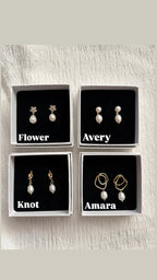 Deluxe Gift Box: Gold Statement Earrings