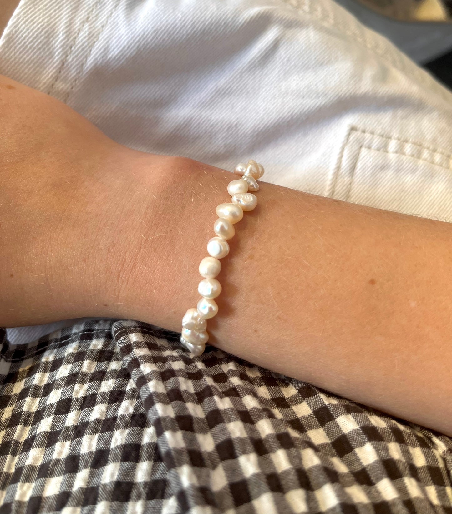 Irregular Pearl Bracelet