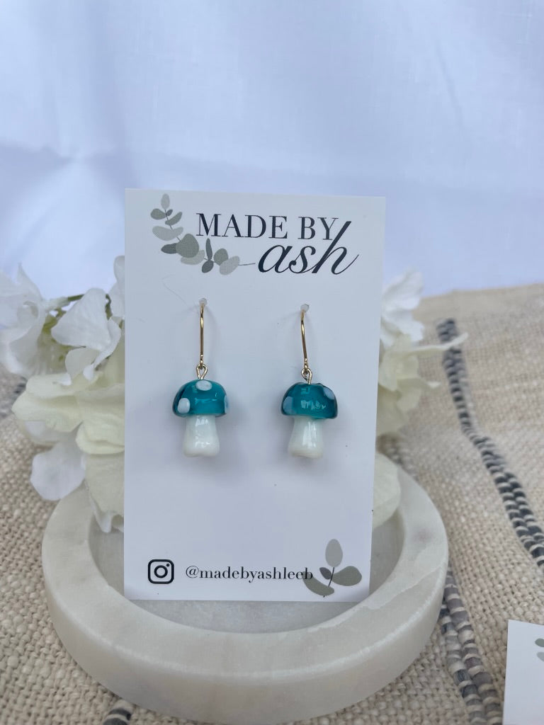 Mushroom Earrings
