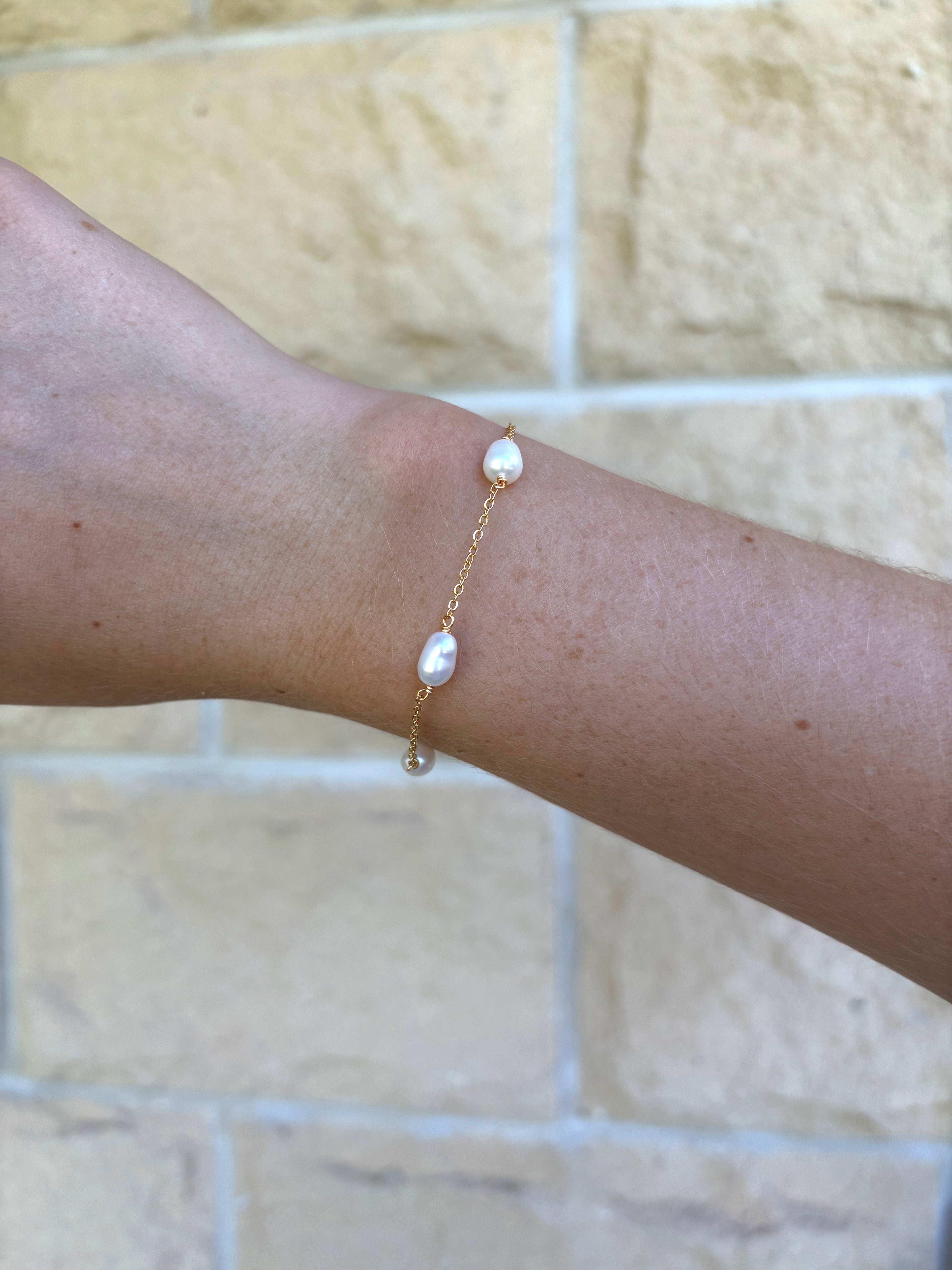 Sterling Silver Aimee Bracelet (Gold/Silver)