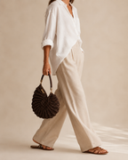 Handmade Crochet Nautilus Shell Bag