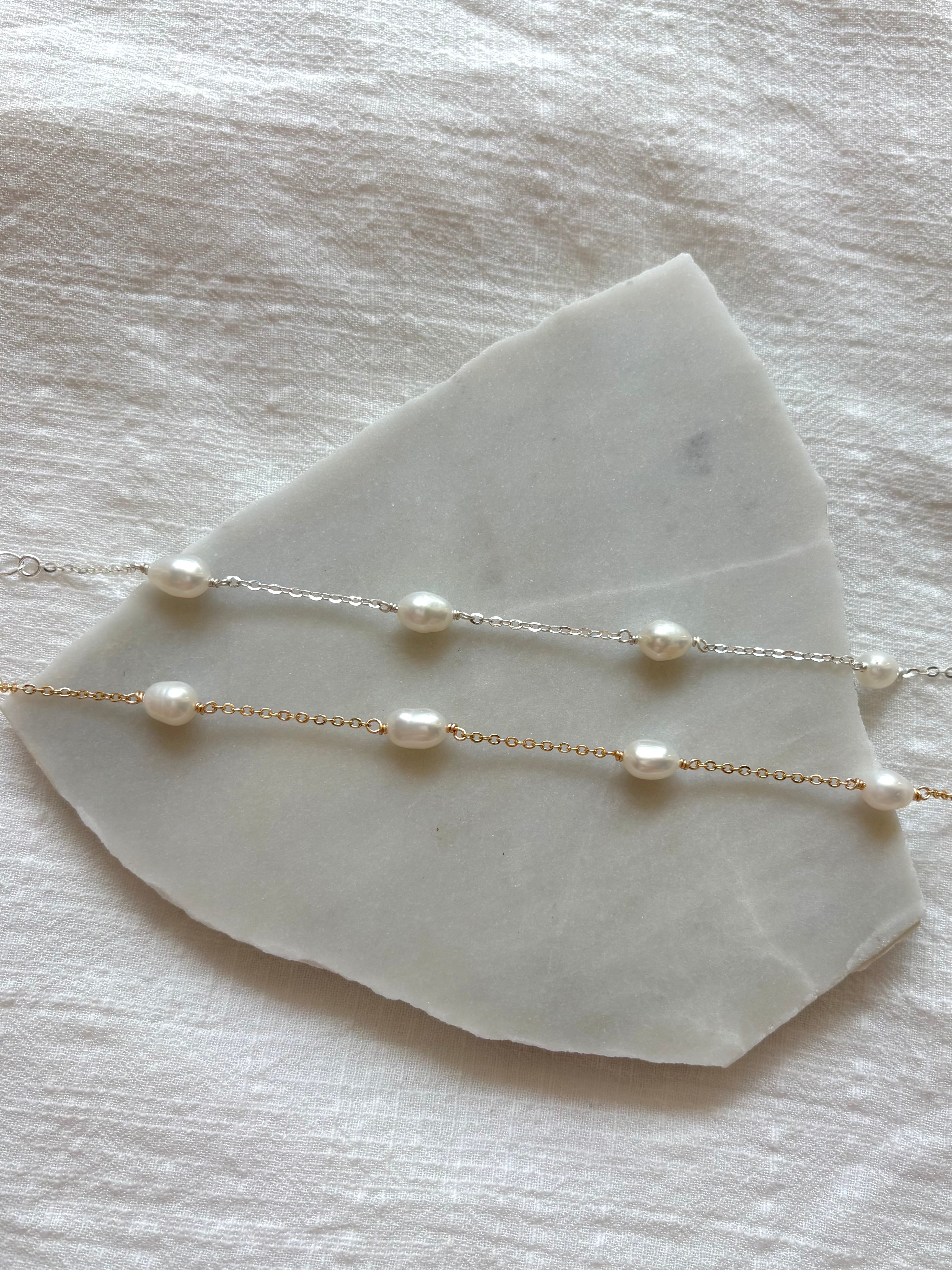 Sterling Silver Aimee Bracelet (Gold/Silver)