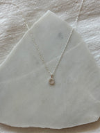 Sterling Silver Initial Letter Necklace