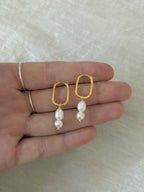 Sterling Silver Hazel Earrings (Gold/Silver)