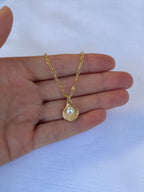 Shell and Pearl Necklace