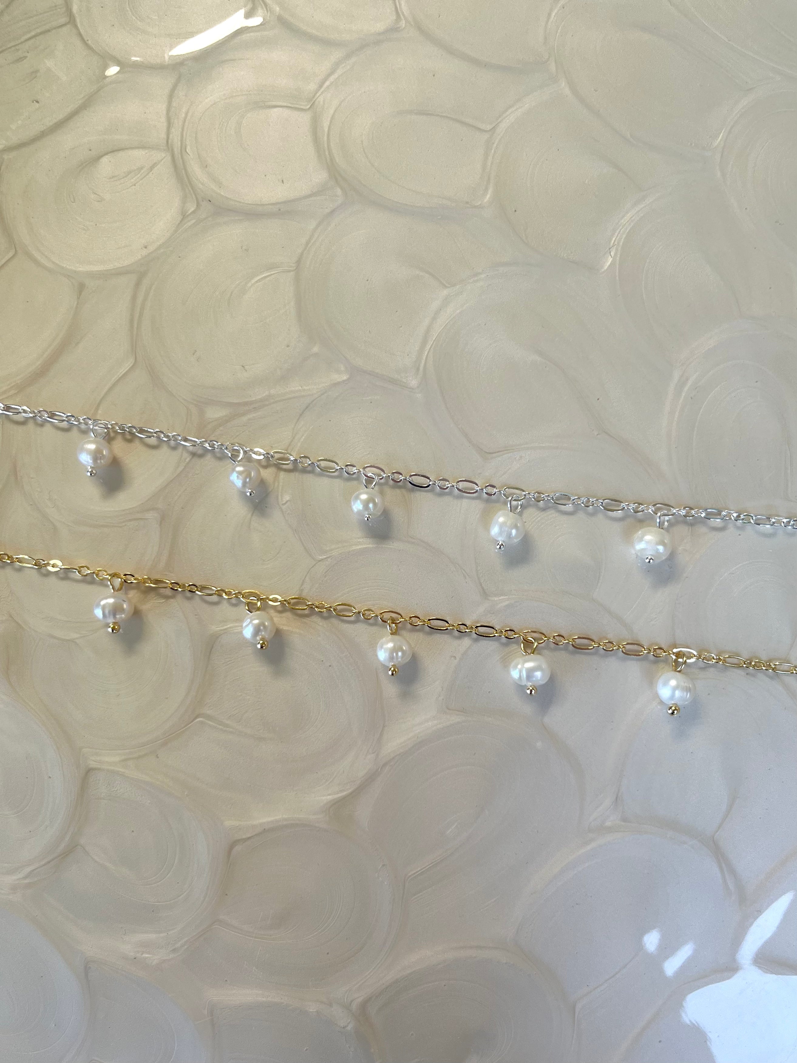 Cami Pearl Bracelet (Gold/Silver)