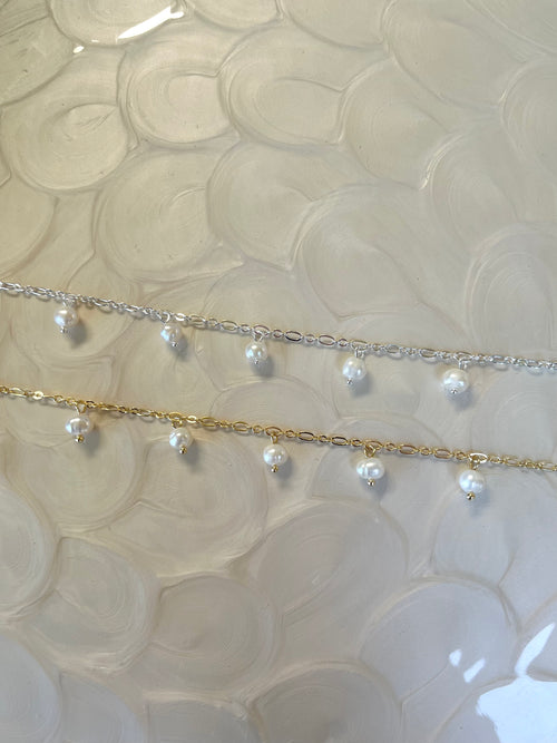 Cami Pearl Bracelet (Gold/Silver)