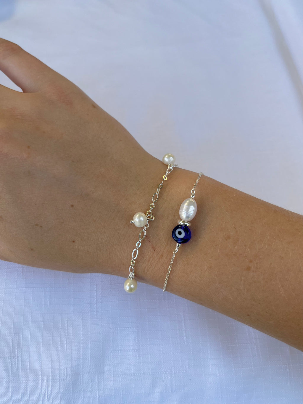 Cami Pearl Bracelet (Gold/Silver)
