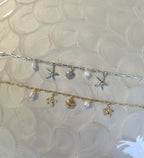 Ocean Charm Bracelet (Gold/Silver)