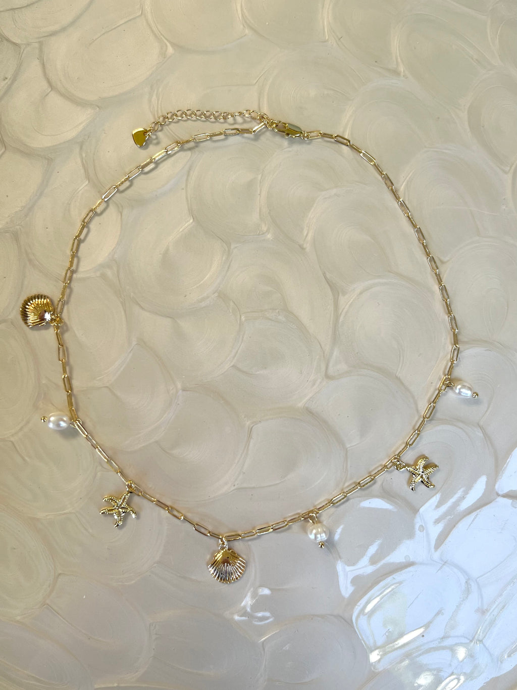 Ocean Charm Necklace (Gold/Silver)