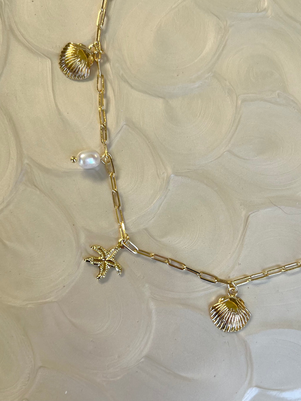 Ocean Charm Necklace (Gold/Silver)