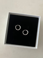 Sterling Silver Sky Huggies