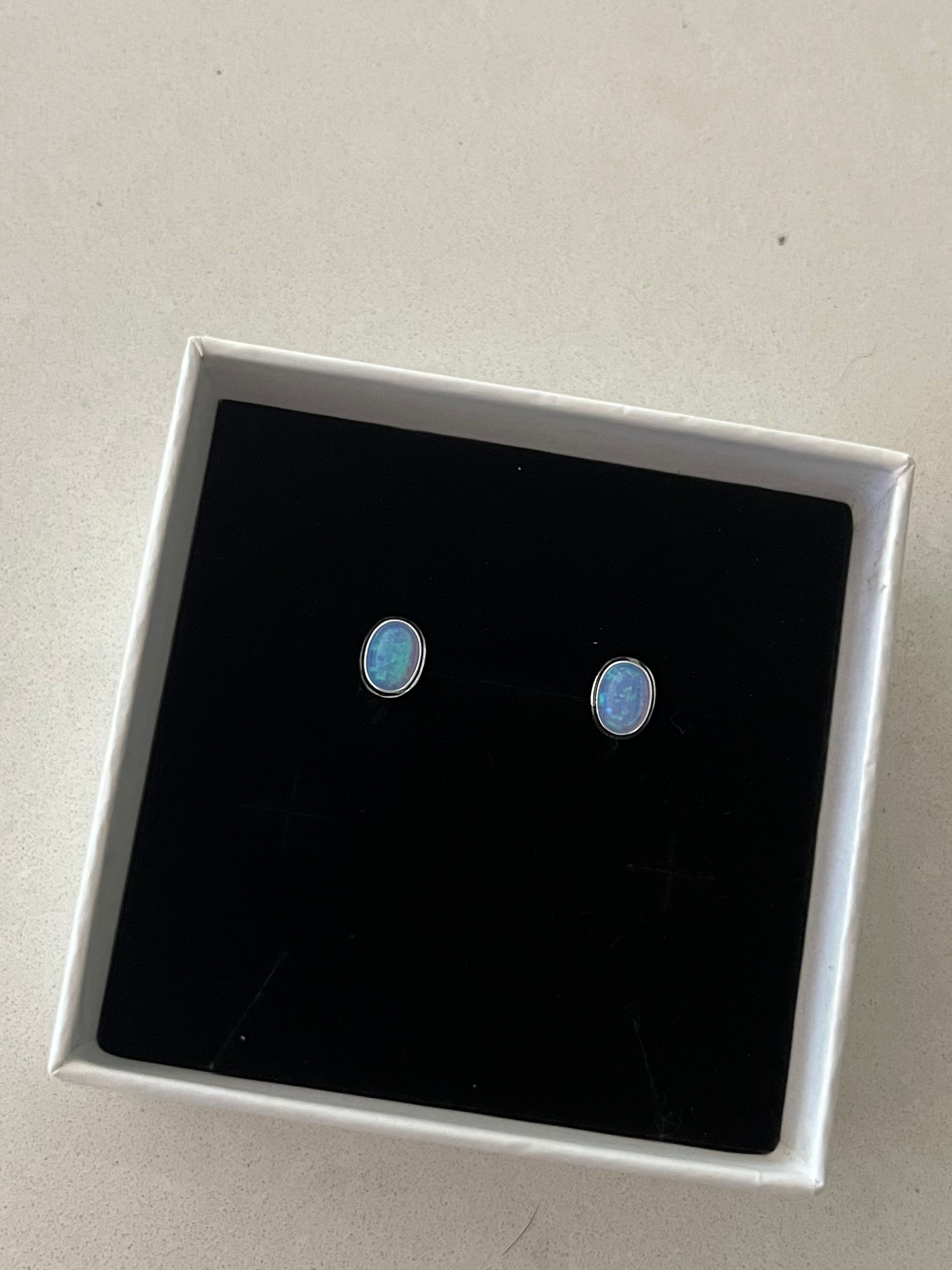 Sterling Silver Sky Studs